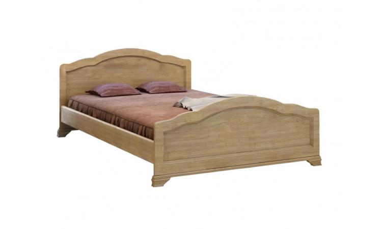 Кровать Сатори без рисунка из массива березы