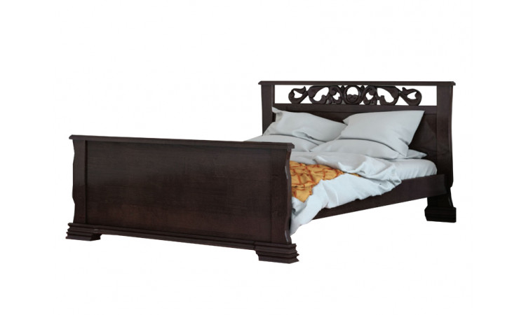 Кровать Версаль резная из массива березы