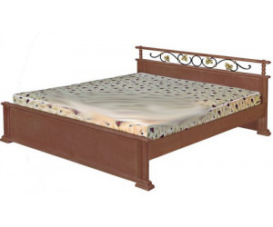 Кровать Ева с ковкой