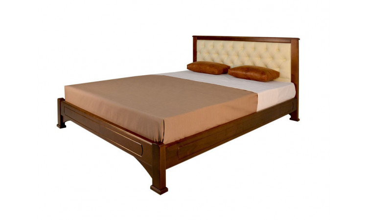 Кровать Омега-6 из массива березы