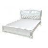 Белые кровати из сосны