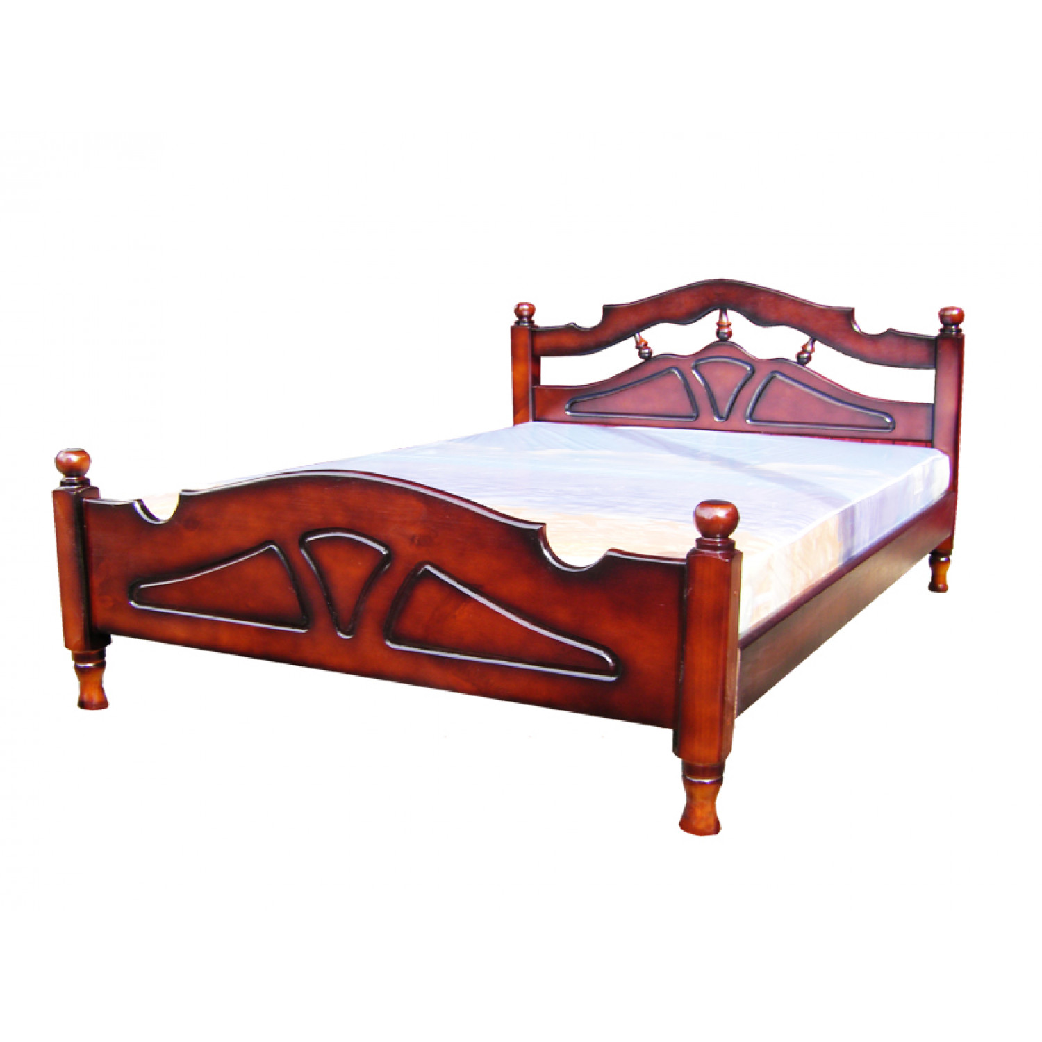 Купить кровать из массива в спб. Кровать классика Дилес. Кровать двуспальная деревянная. Массивные кровати из дерева.