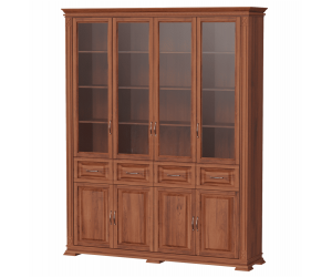 Книжный шкаф Верди 229 из массива