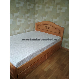 Кровать Сатори,цвет коричневый-2